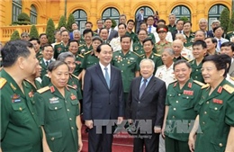 Chủ tịch nước Trần Đại Quang gặp mặt cựu Quân nhân tình nguyện giúp Campuchia 